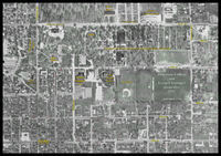 Aerial Composite of Anderson College and Nearby Properties, 1957 Thumbnail